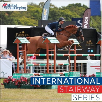 First place for Harriet Biddick in the International Stairway at the New Forest & Hants County Show First place for Harriet Biddick in the International Stairway at the New Forest & Hants County Show